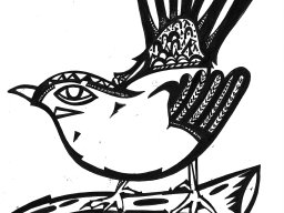 helena sainz y su pajaro